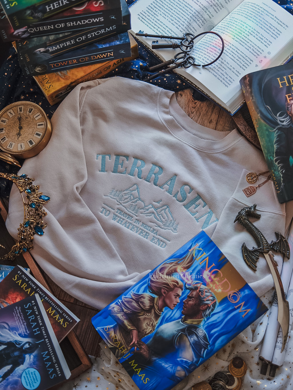 Terrasen Crewneck in Ivroy