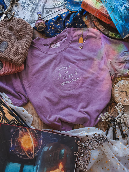 House of Maas Destruction Embroidered Tee