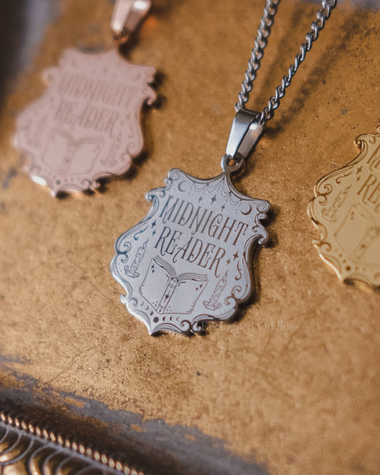 Midnight Reader Necklace