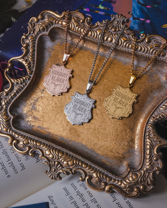 Midnight Reader Necklace