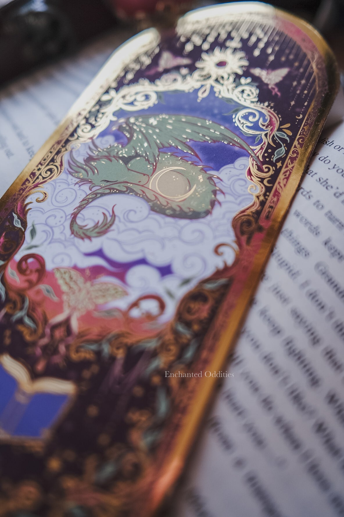 Dusk Dragon Bookmark