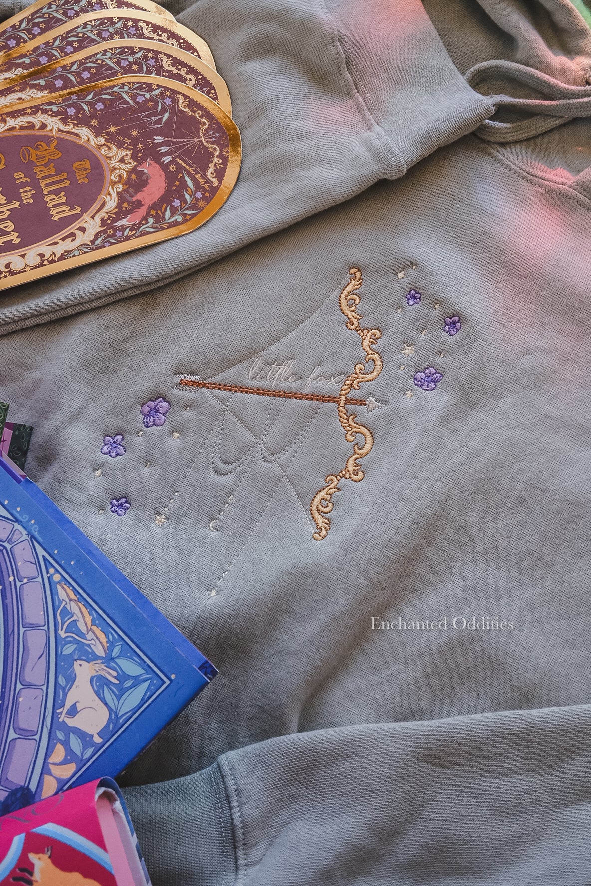 Archer crop hoodie