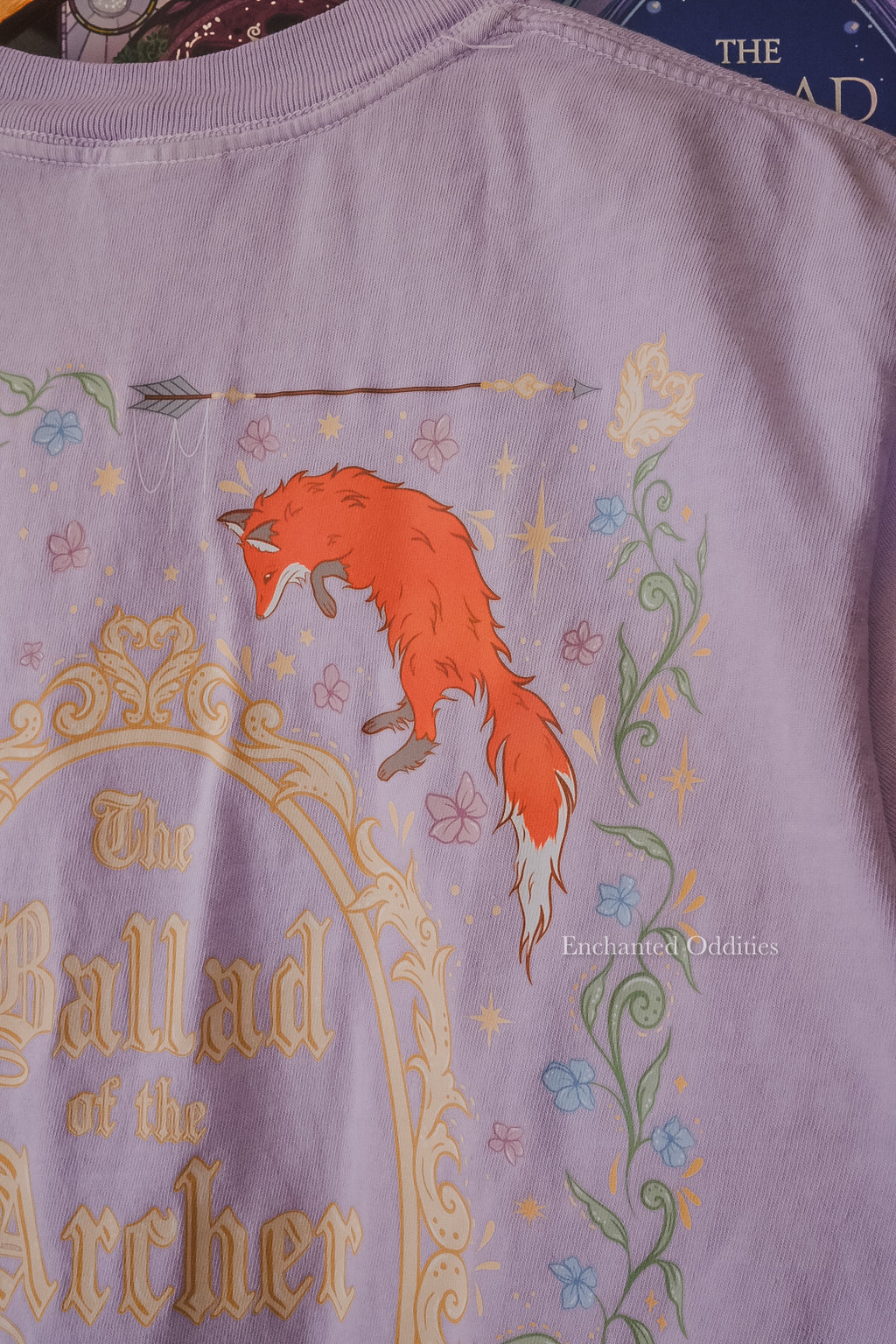 Little Fox tee in lilac