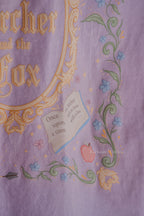 Little Fox tee in lilac