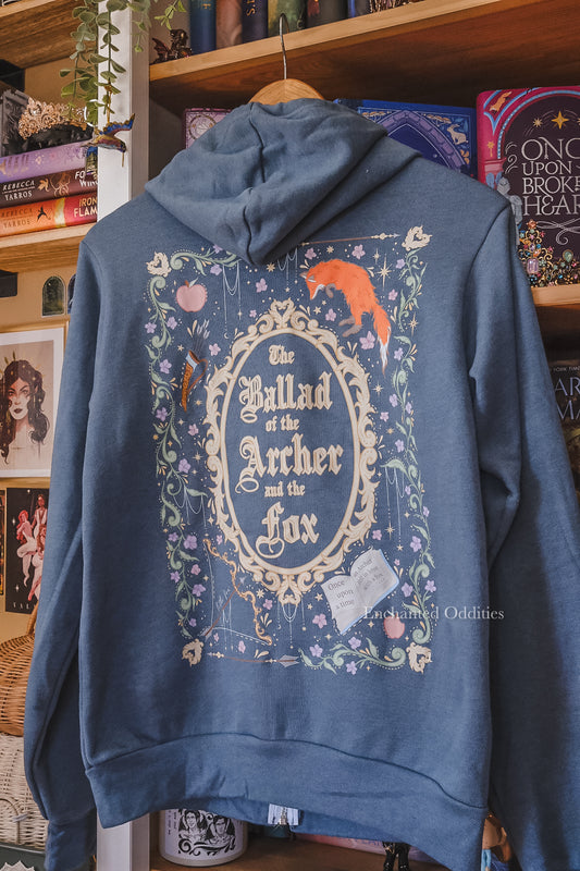 Little Fox zip up hoodie