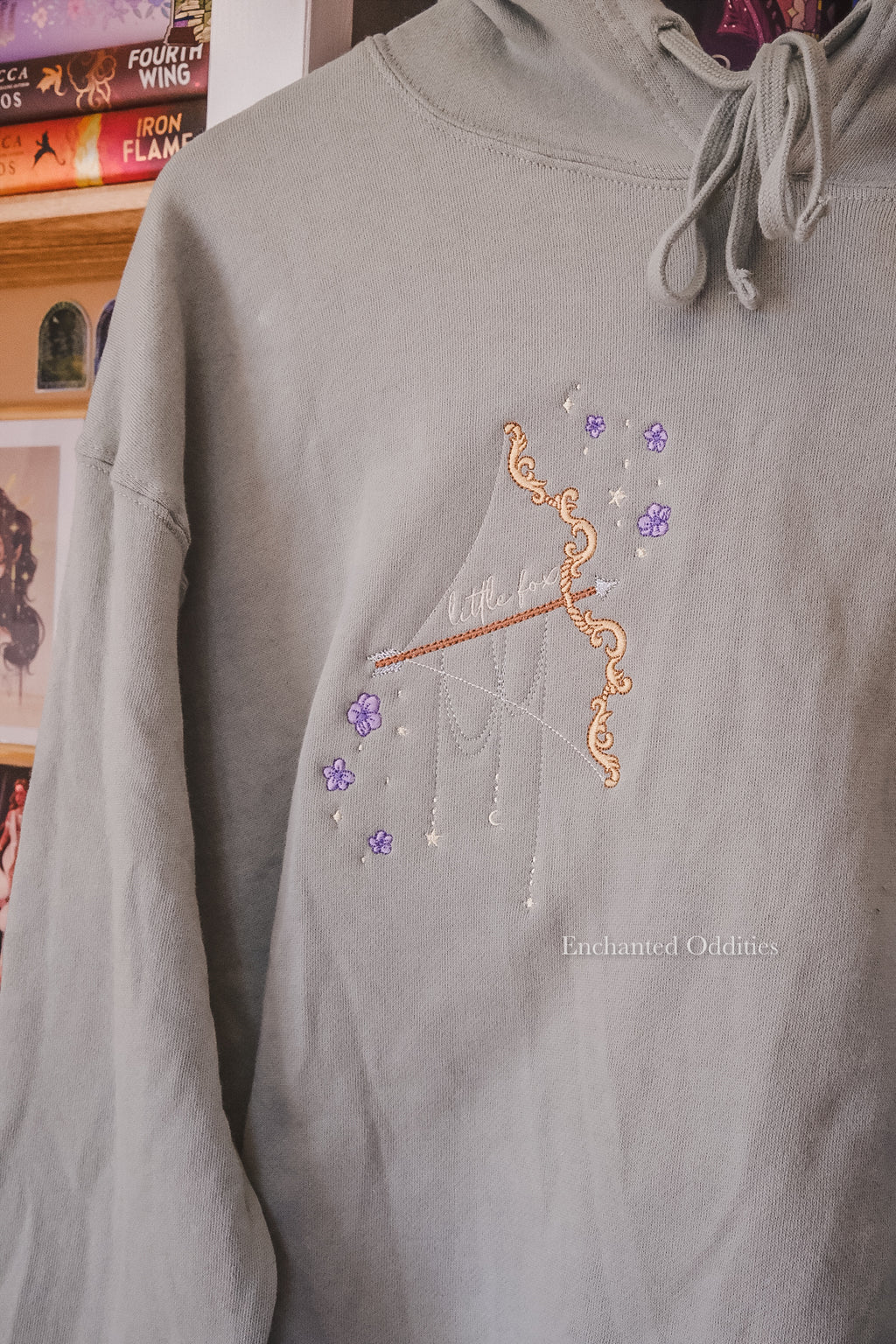 Archer crop hoodie