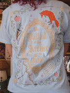 Little Fox tee in blue