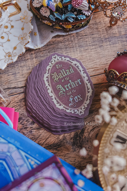 The Ballad Glitter Sticker