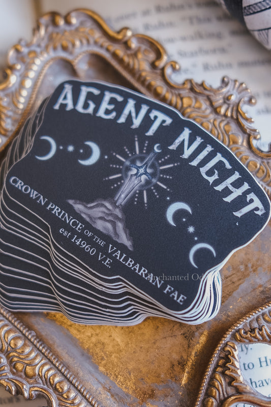 Agent Night Sticker