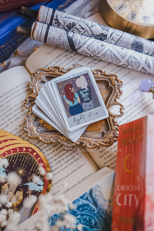 Through Love Polaroid Sticker