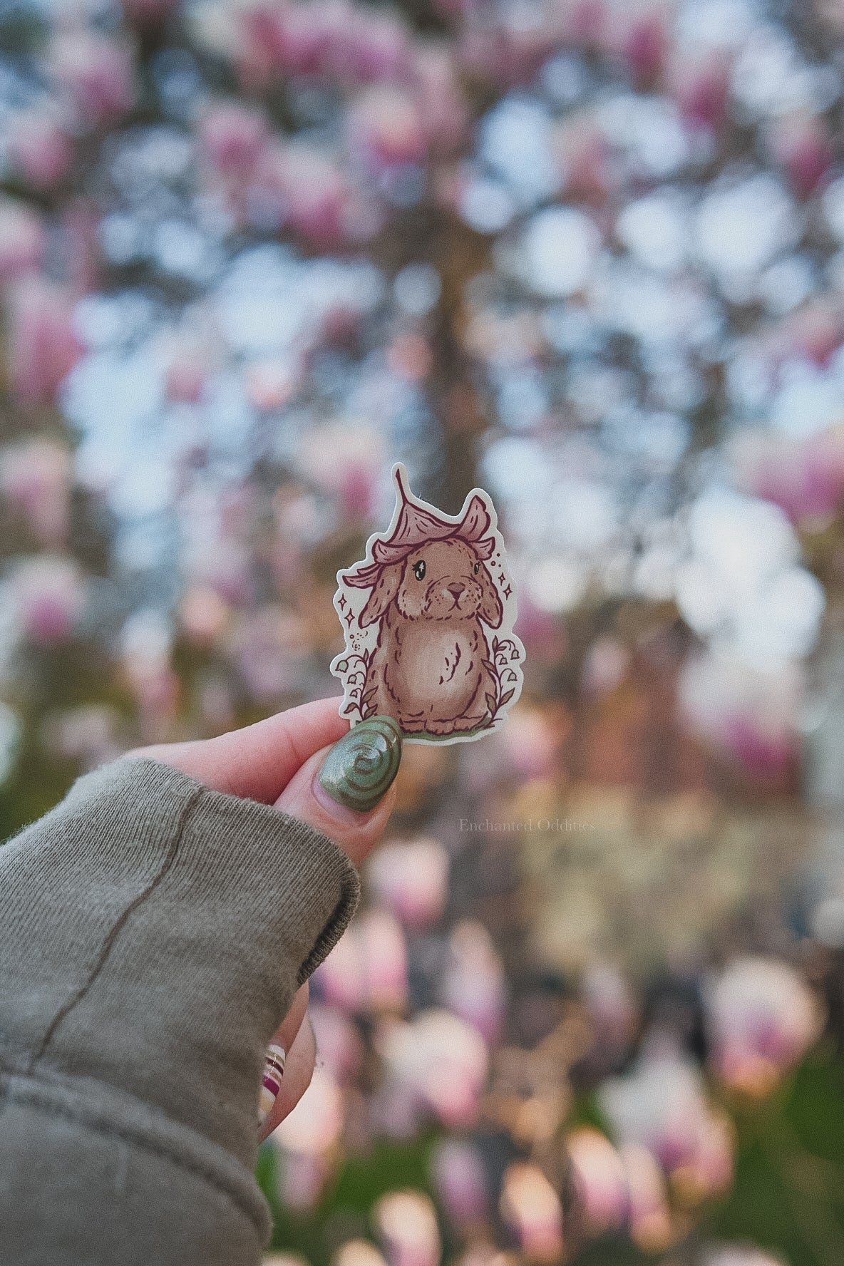 Tulip Bunny sticker