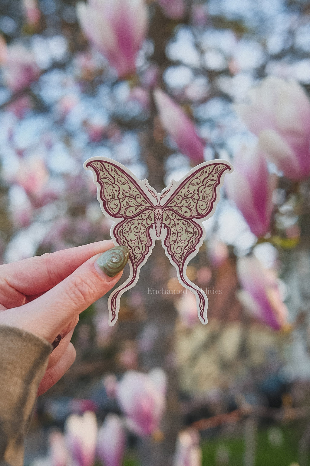 Luna Moth sticker