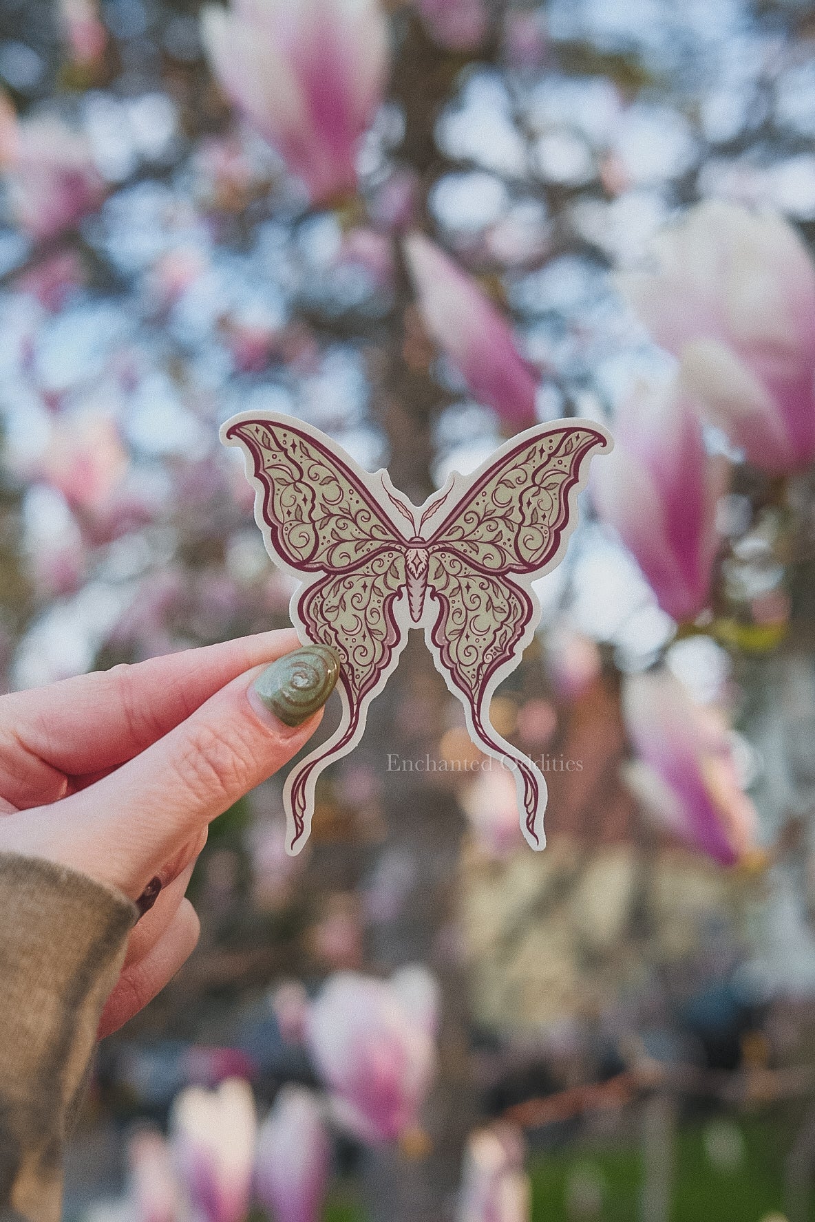 Luna Moth sticker