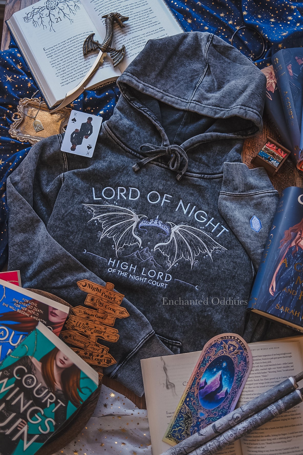 Lord of Night premium hoodie