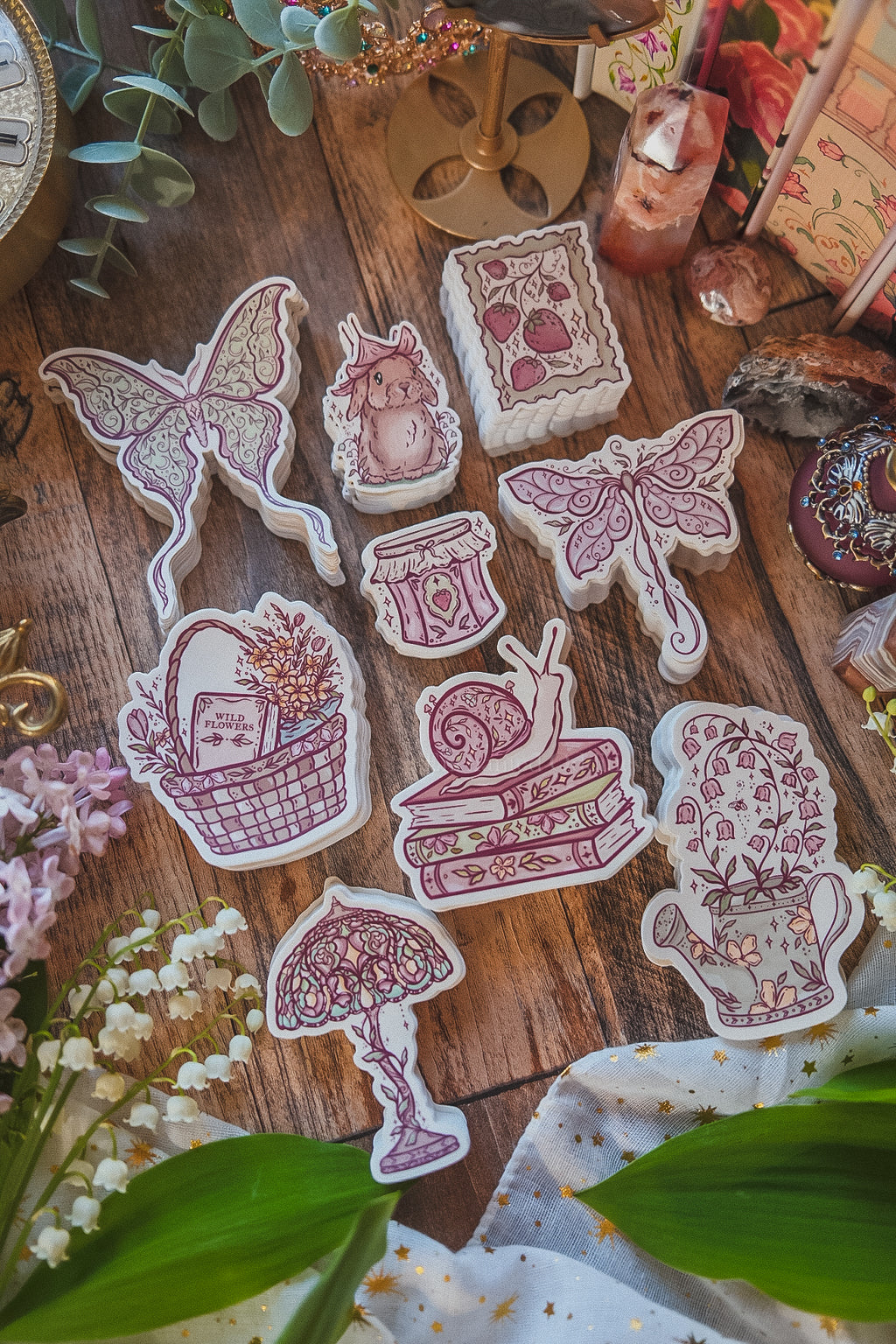 Secret Garden Sticker Pack