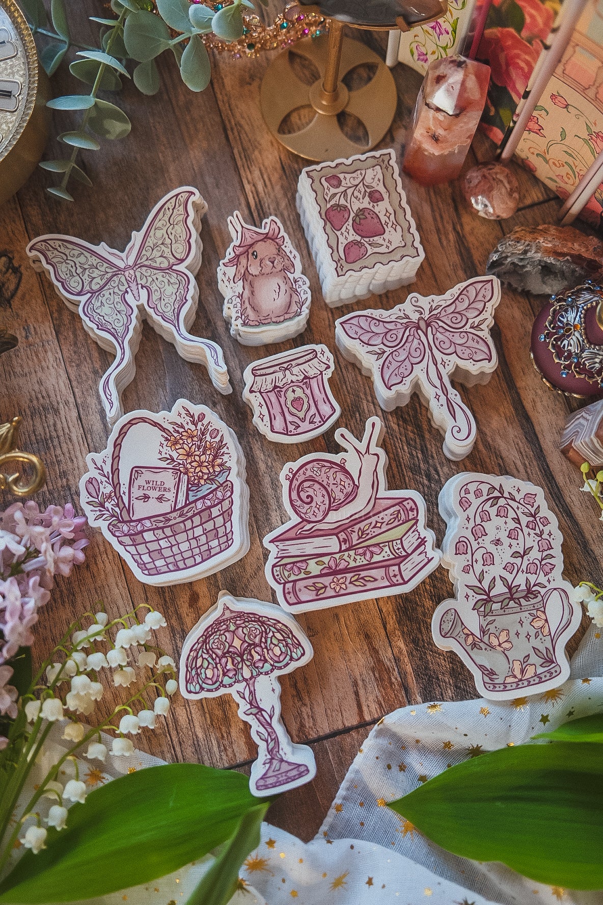 Secret Garden Sticker Pack