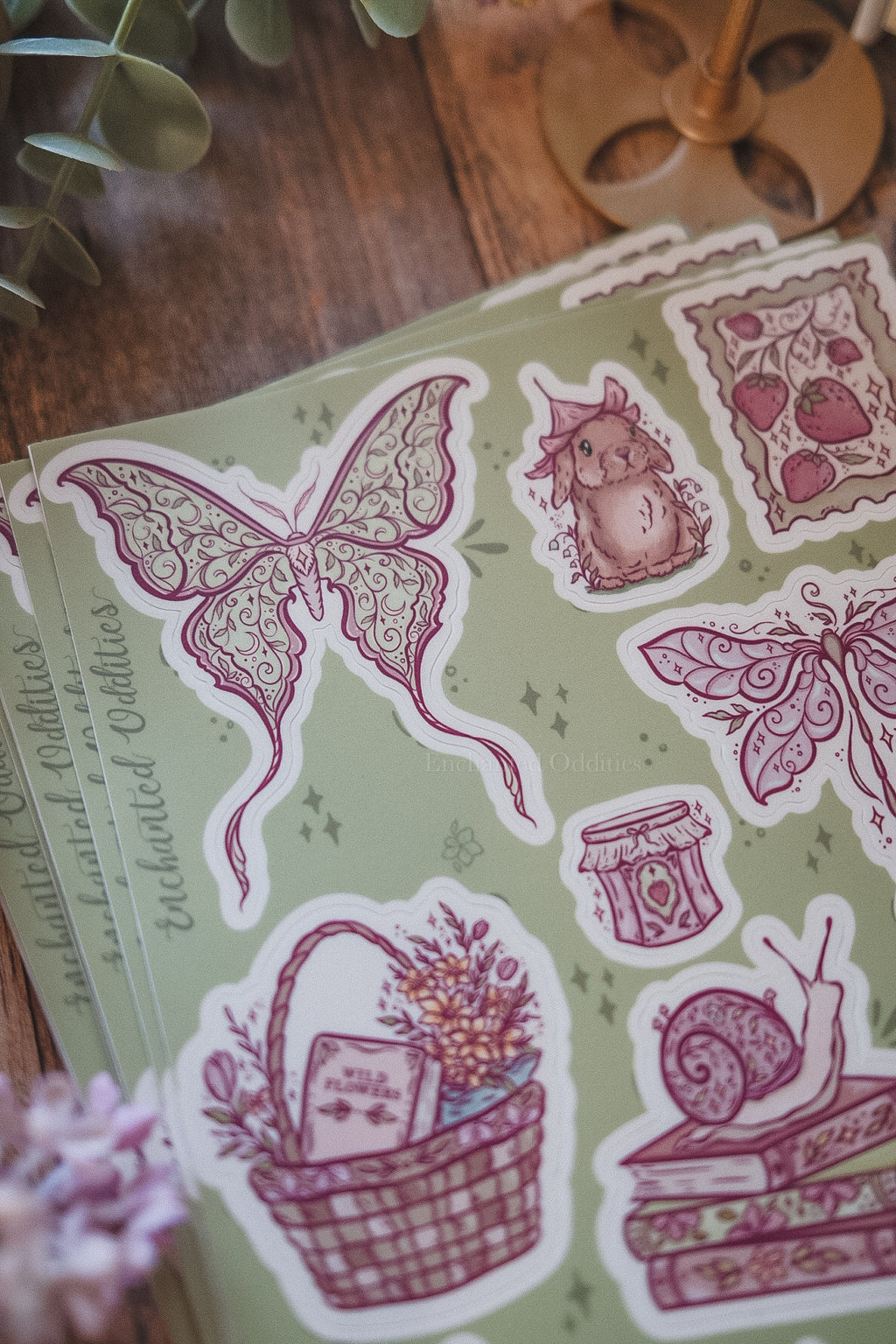 The Secret Garden Sticker Sheet