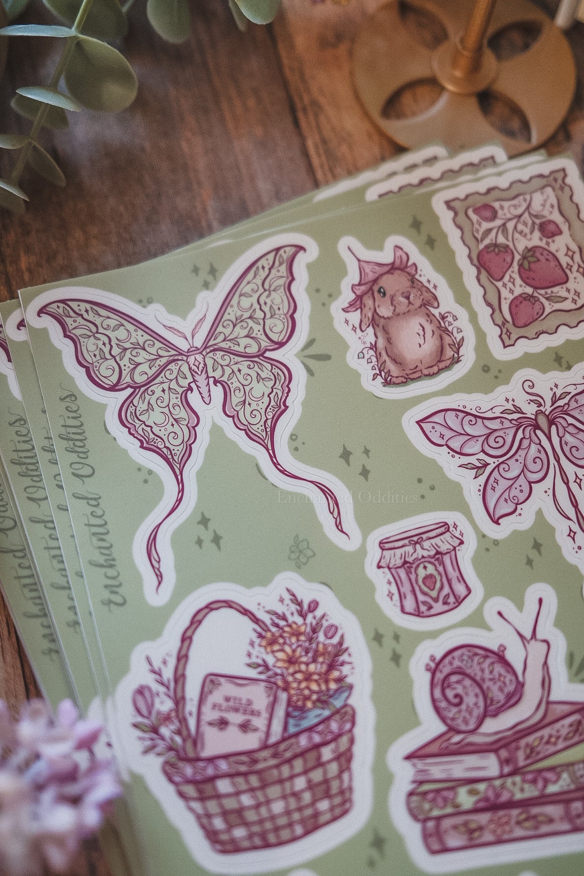 The Secret Garden Sticker Sheet