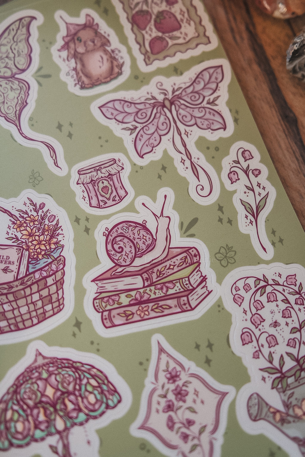 The Secret Garden Sticker Sheet