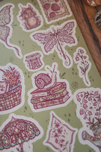 The Secret Garden Sticker Sheet