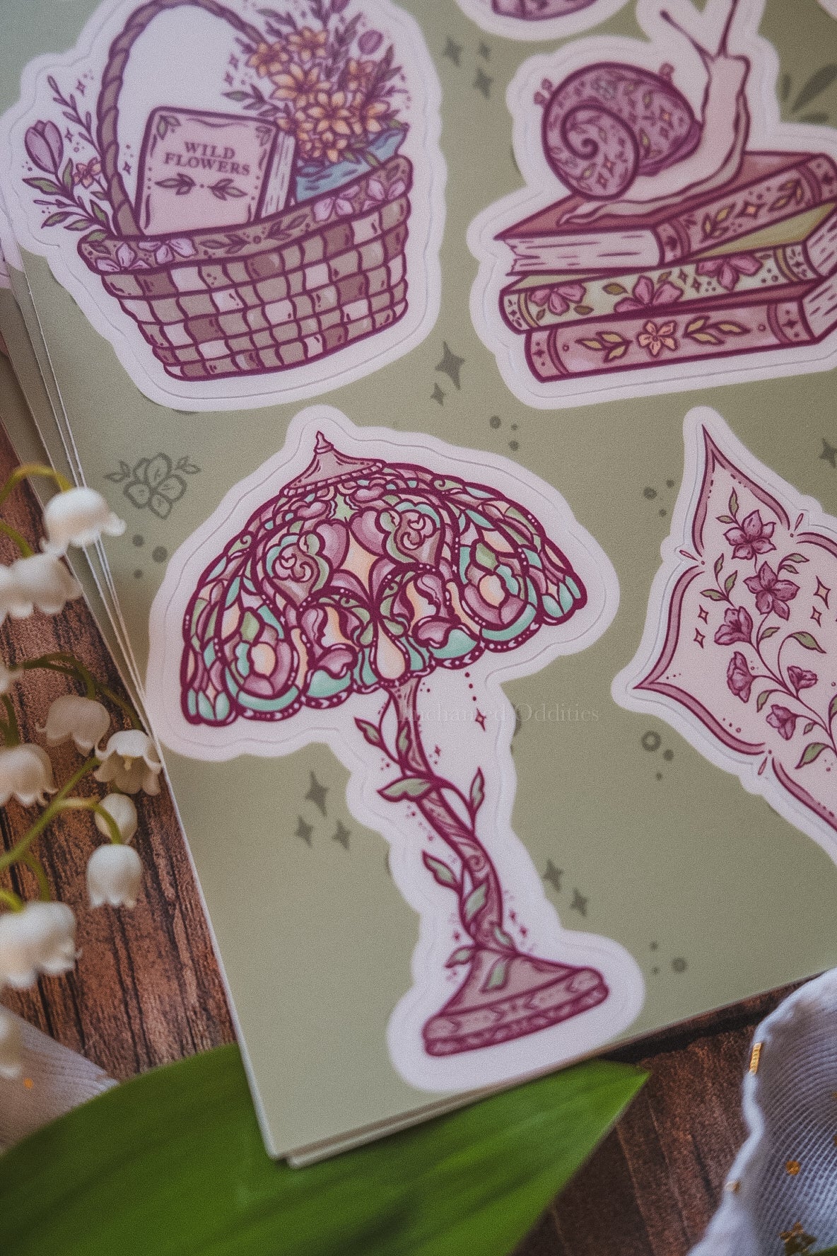 The Secret Garden Sticker Sheet