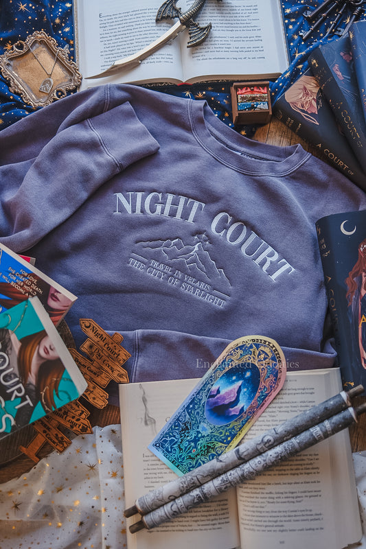 Night Court premium crewneck