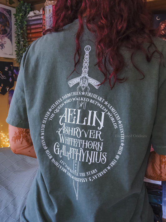 The Queen with Many Names tee