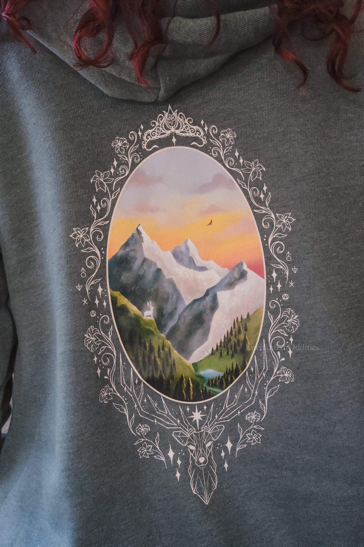 To Whatever End zip up hoodie