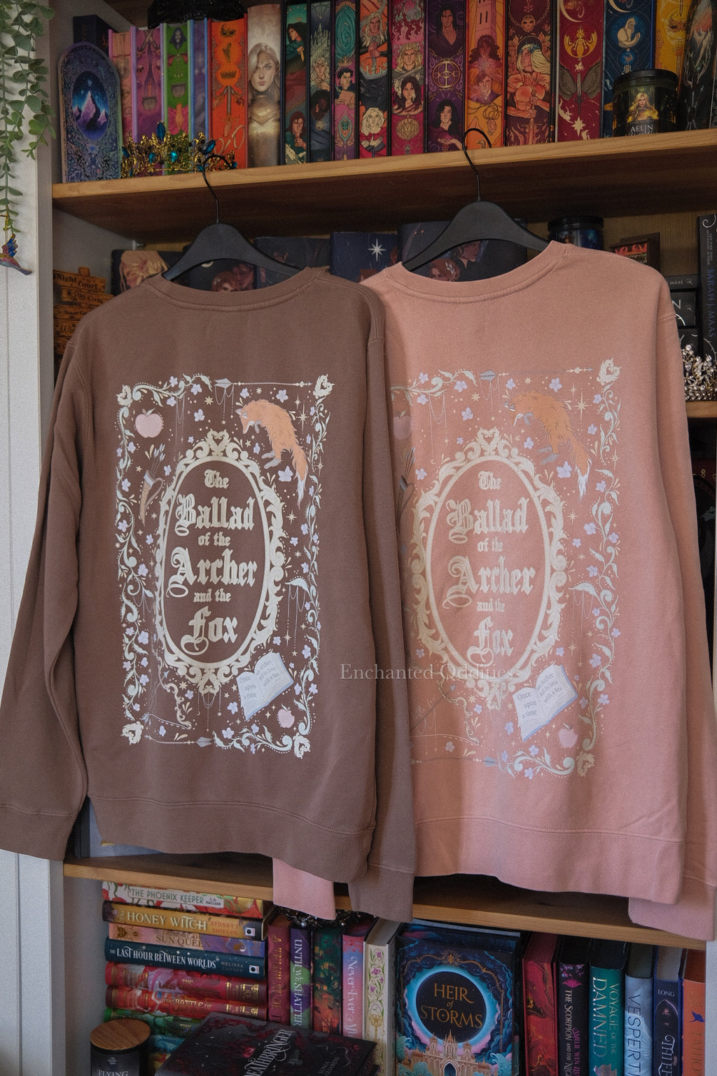 Little Fox crewneck in Brown