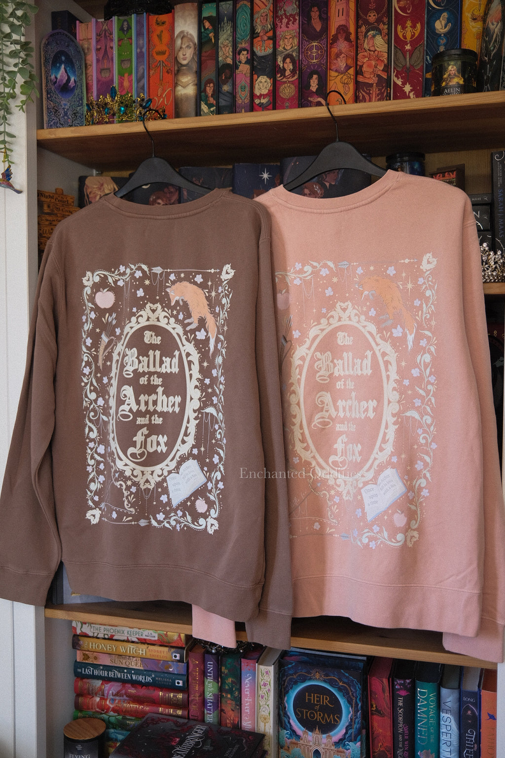 Little Fox crewneck in Blush
