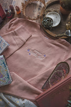 Little Fox crewneck in Blush
