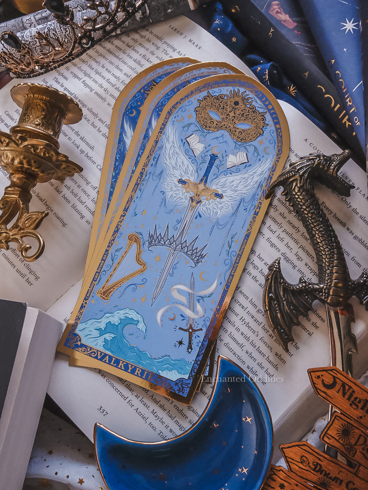 *LIMITED EDITION* Light Colorway Valkyrie bookmark