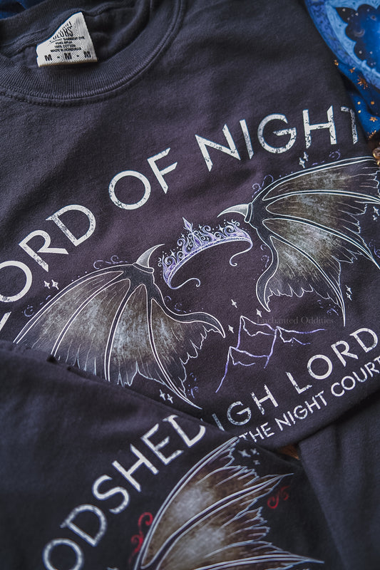 Lord of Night printed tee