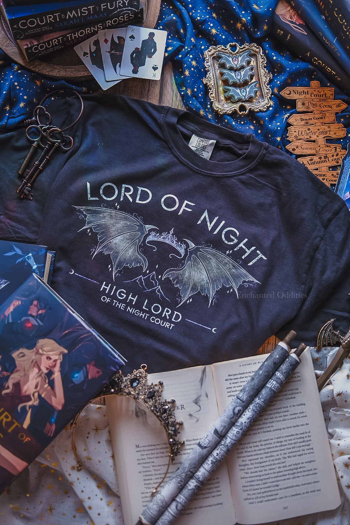 Lord of Night printed tee