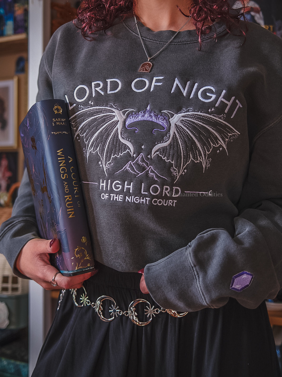 Lord of Night premium crewneck