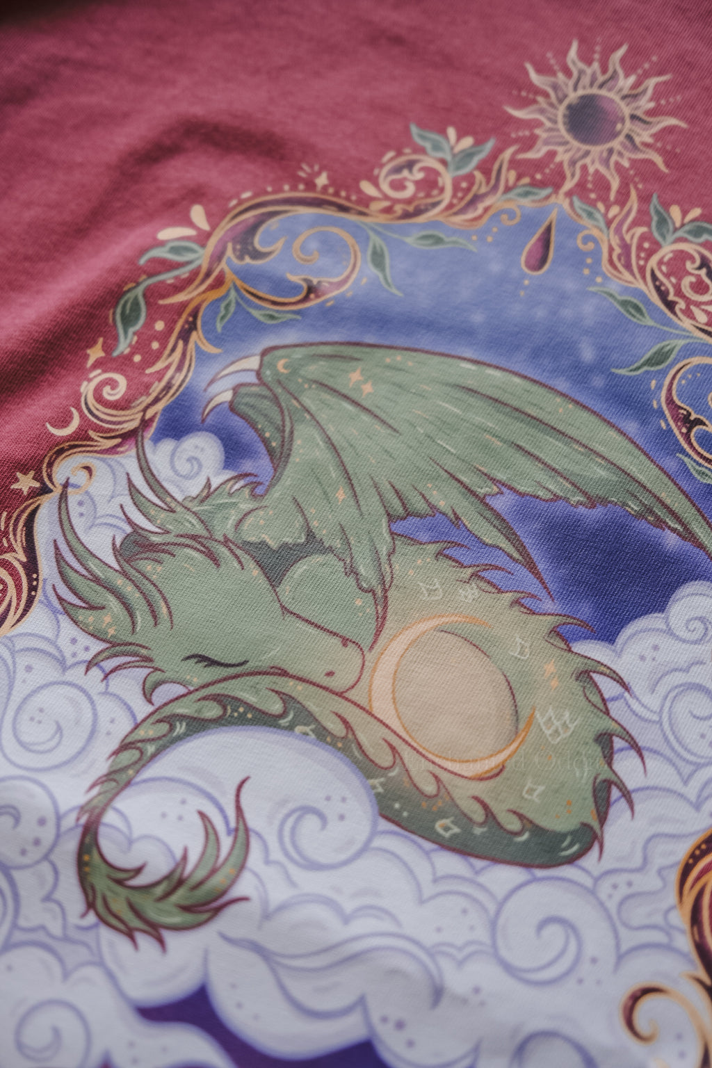 Dusk Dragon printed tee