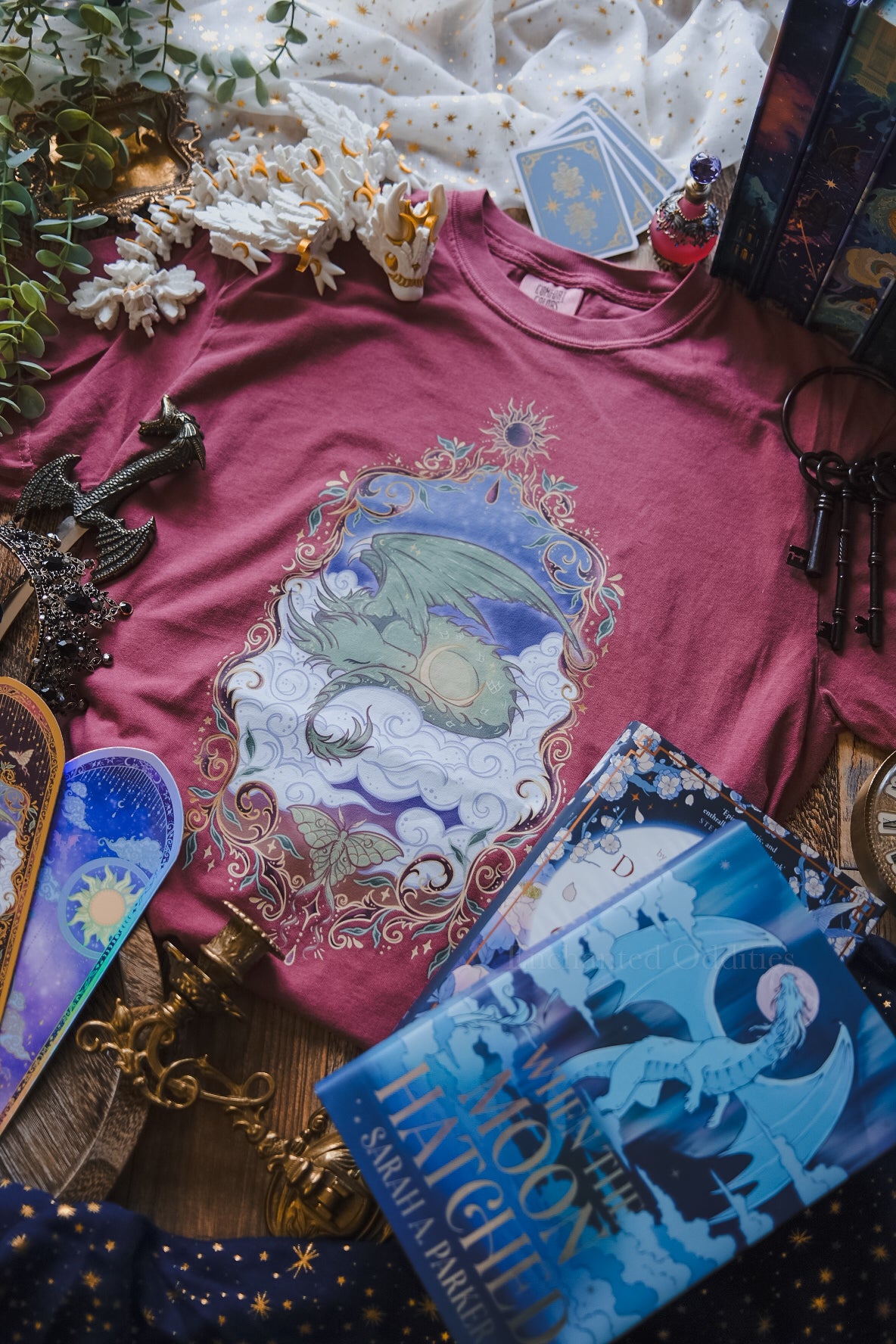 Dusk Dragon printed tee