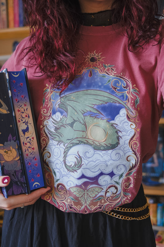Dusk Dragon printed tee