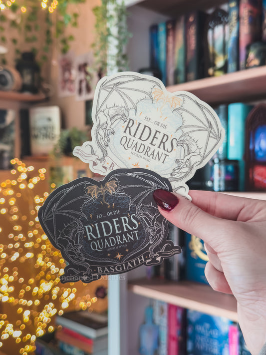Riders Quadrant Crest Sticker