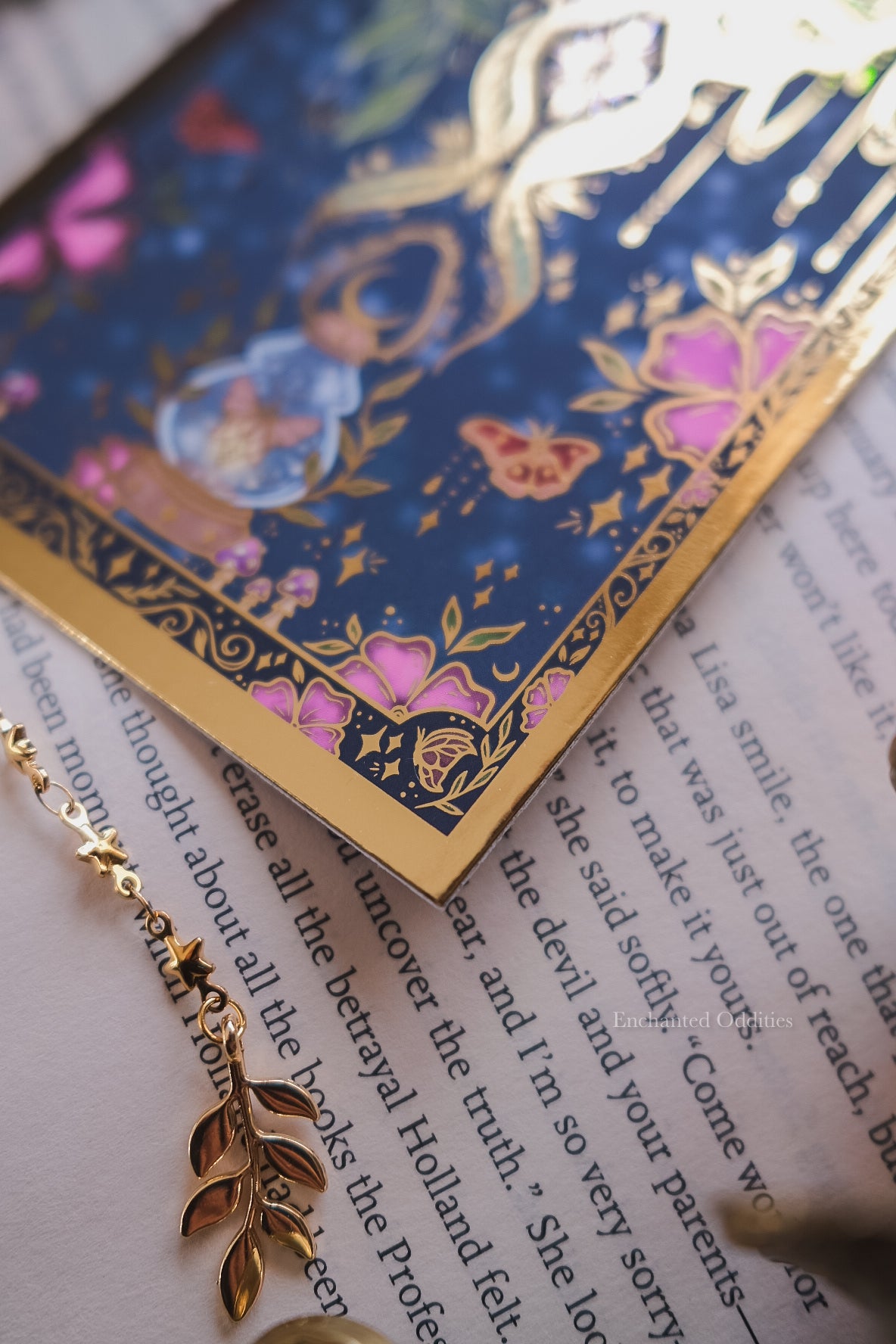 Enchanted Moth Bookmark