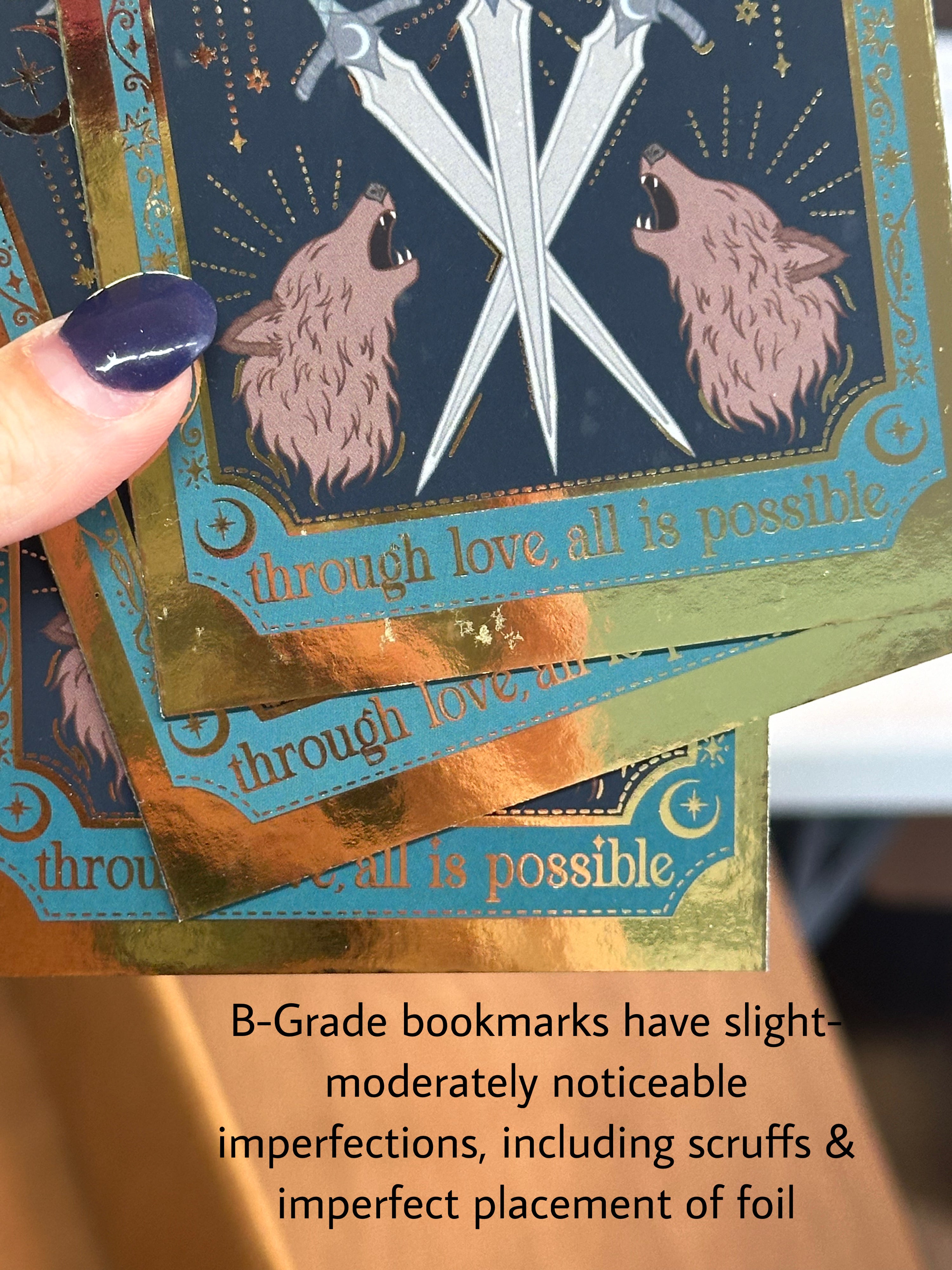 Through Love bookmark