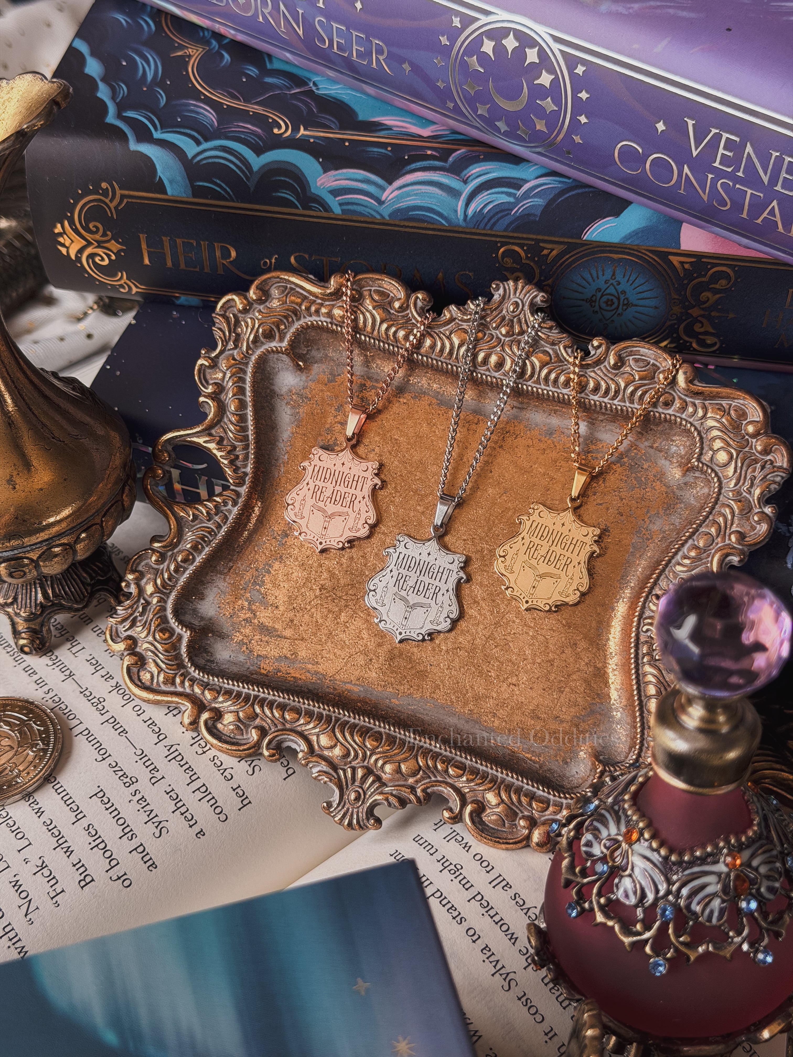 Collier lecteur de minuit