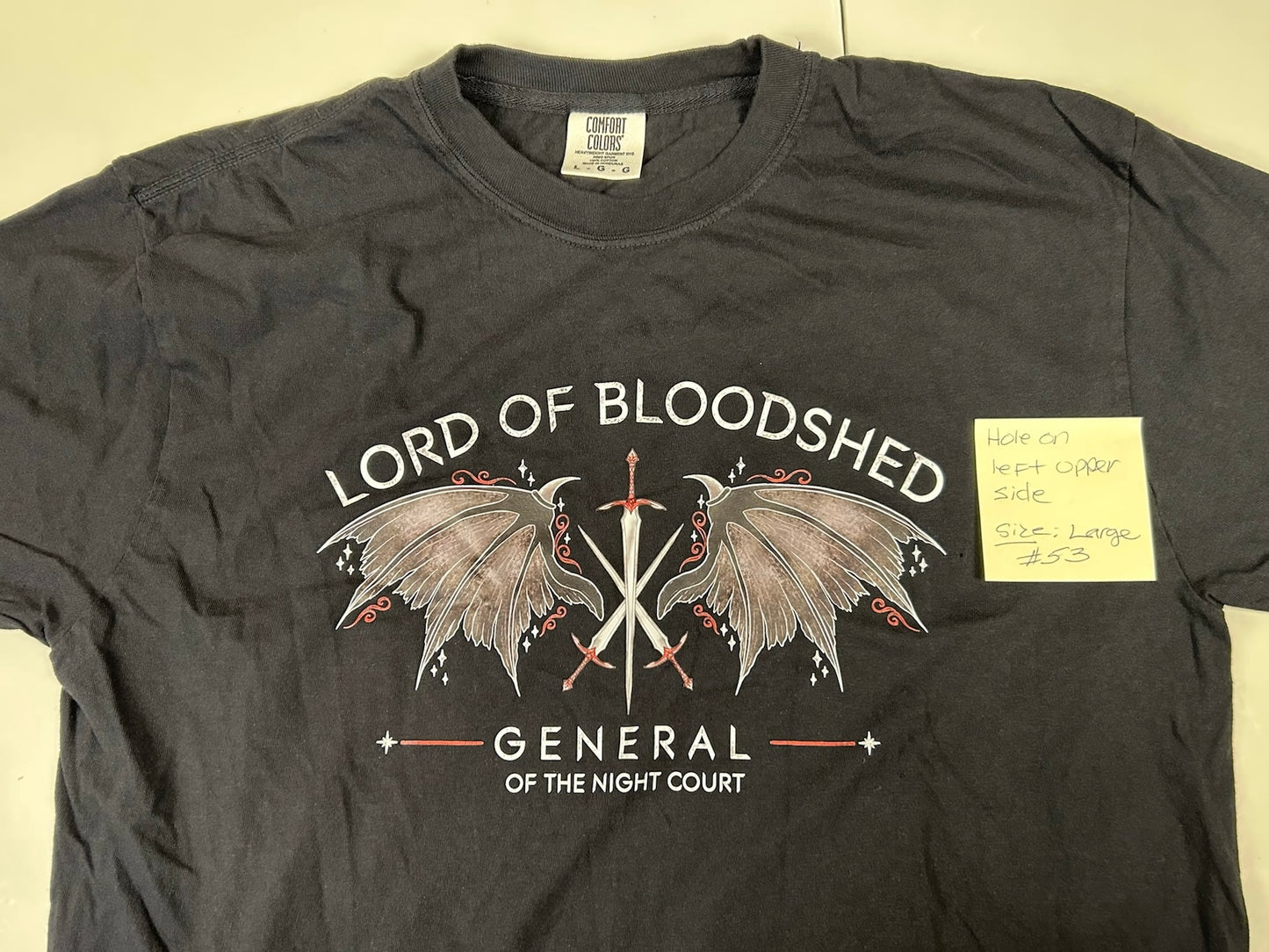 *IMPERFECT* Lord of Bloodshed PRINTED TEES