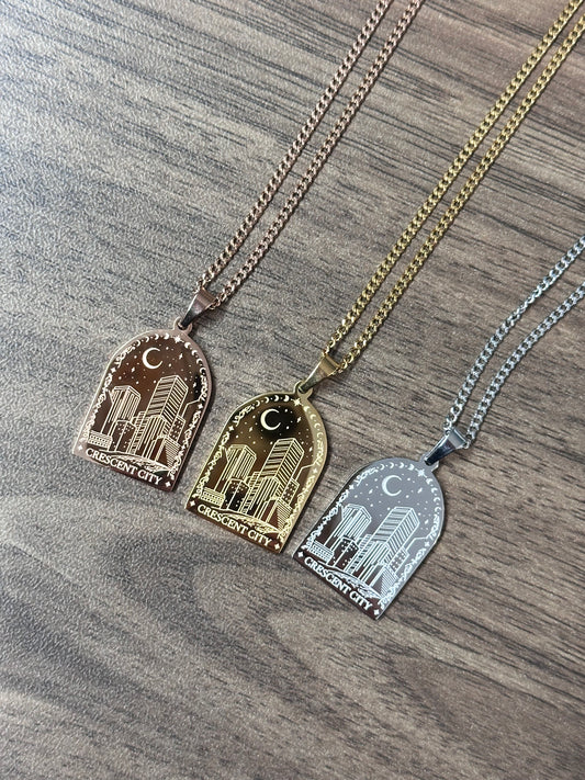 *IMPERFECT* Crescent City Necklace