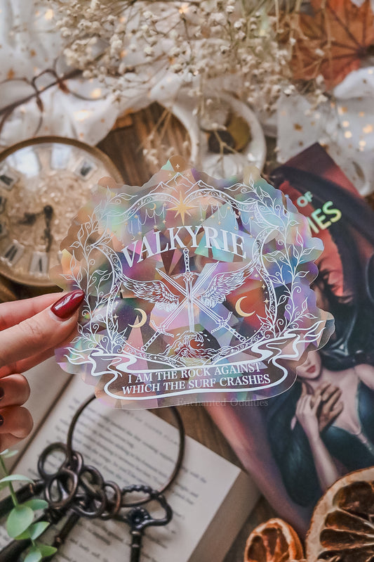 Valkyrie Crest Suncatcher Decal
