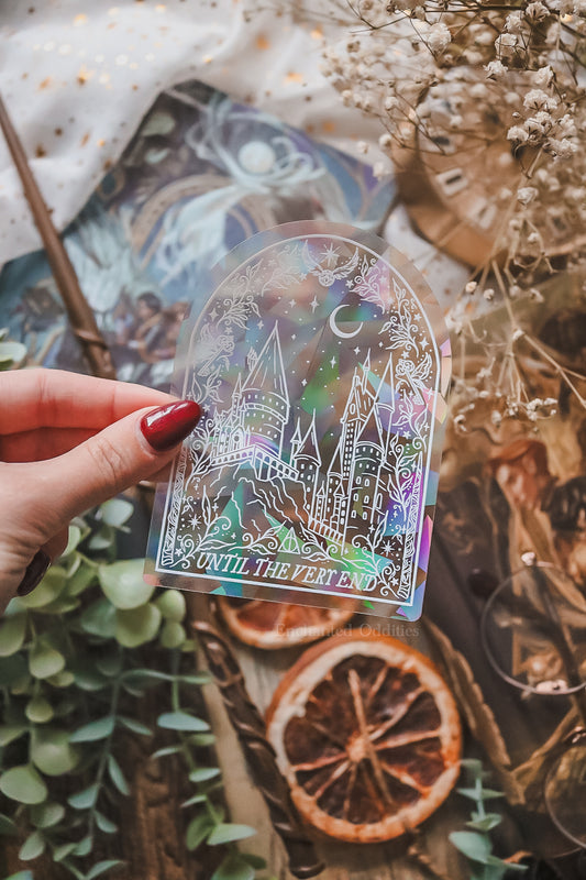 Until The End Suncatcher Decal