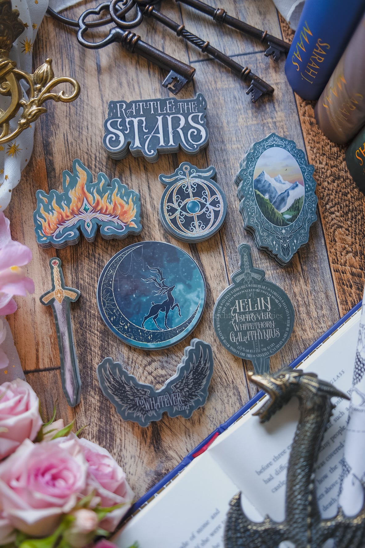 Throne of Glass Deluxe Sticker Bundle