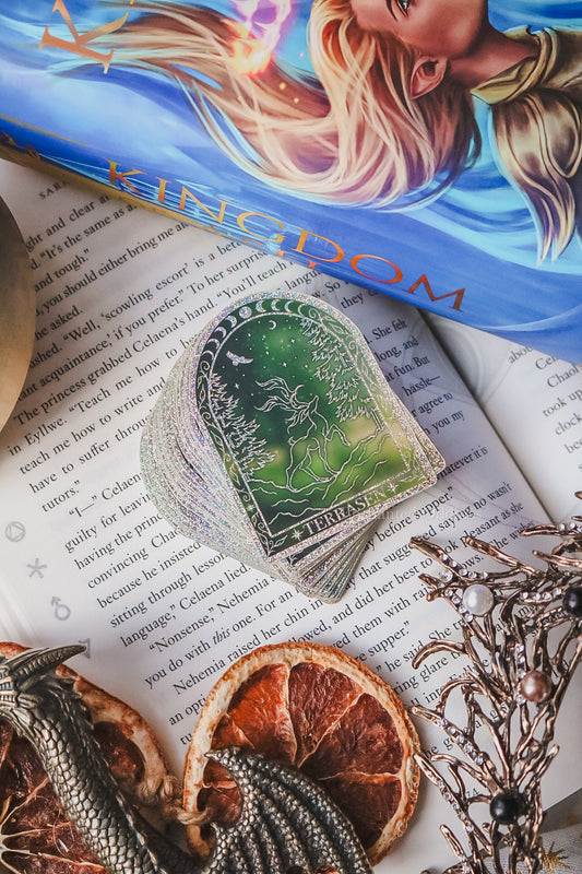 Terrasen Glitter sticker