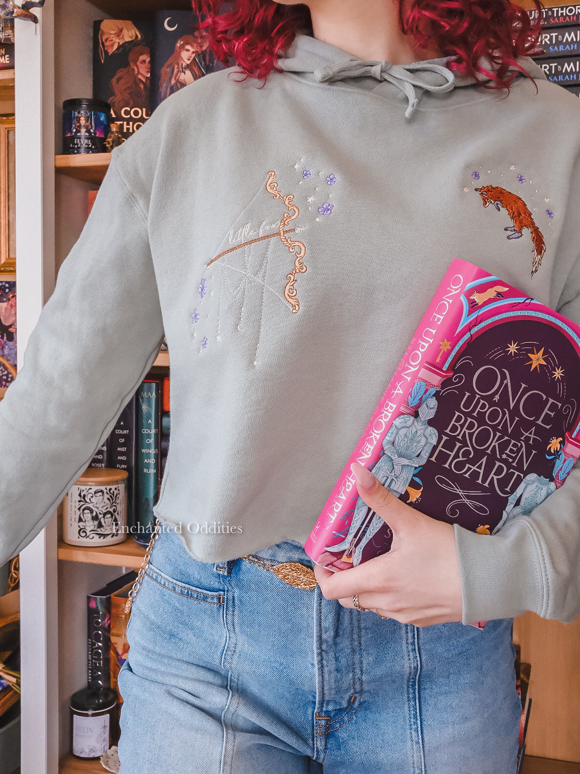 Archer crop hoodie