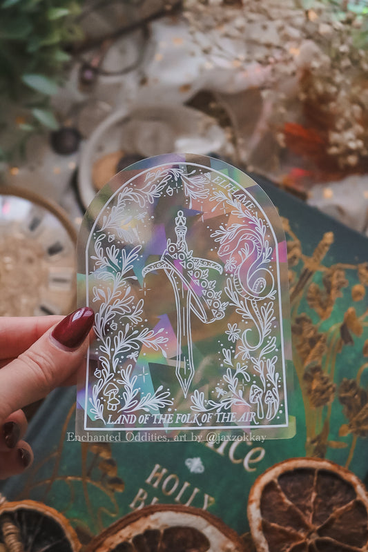 Folk of the Air Suncatcher Decal